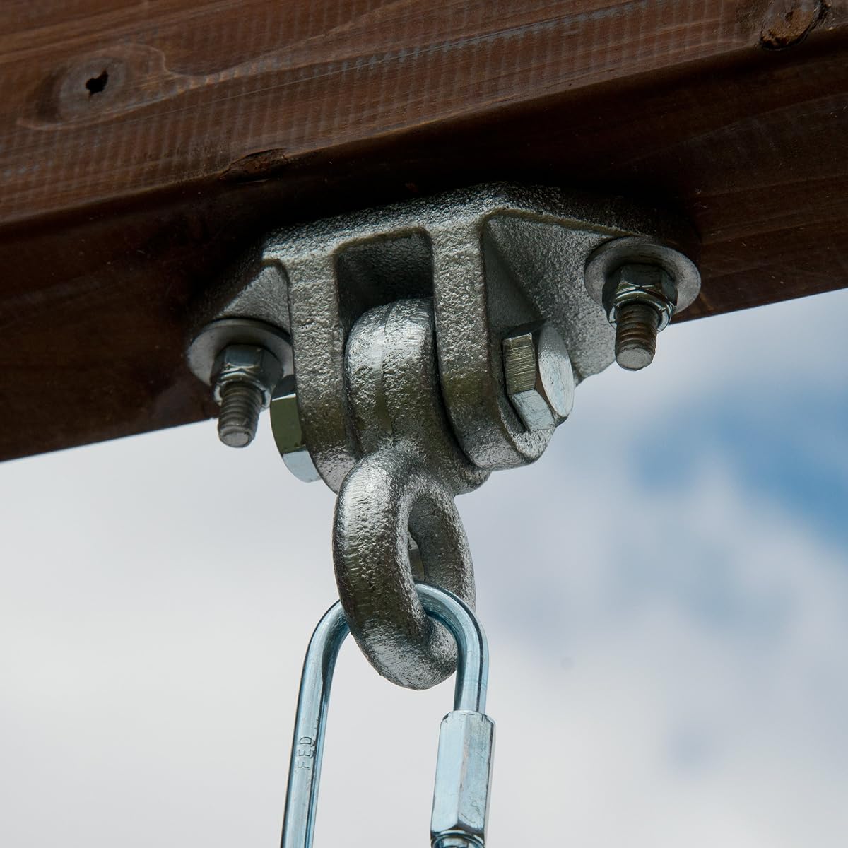 Extra Duty Steel Swing Hangers for Wooden Beams