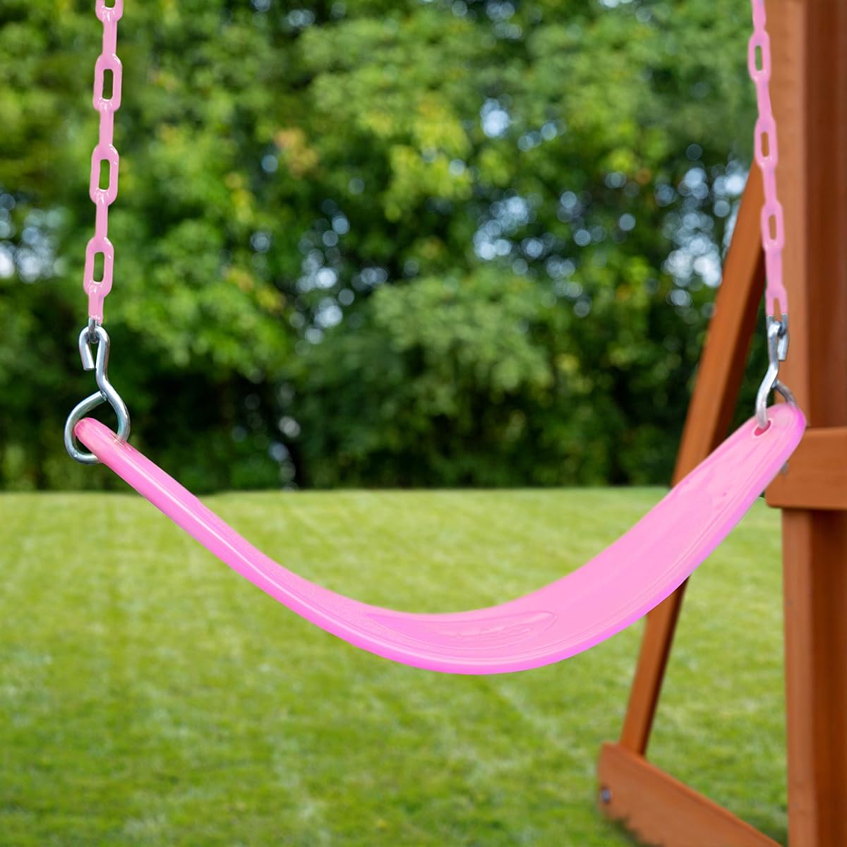 Extreme-Duty Swing Seat with Comfort Coated Chains