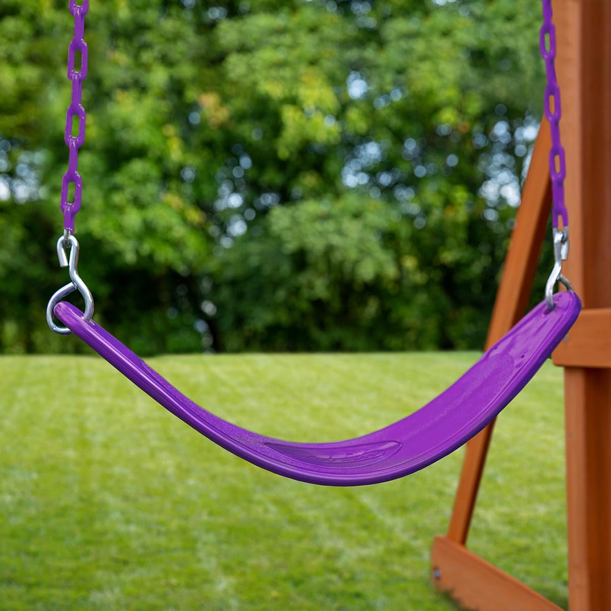 Extreme-Duty Swing Seat with Comfort Coated Chains