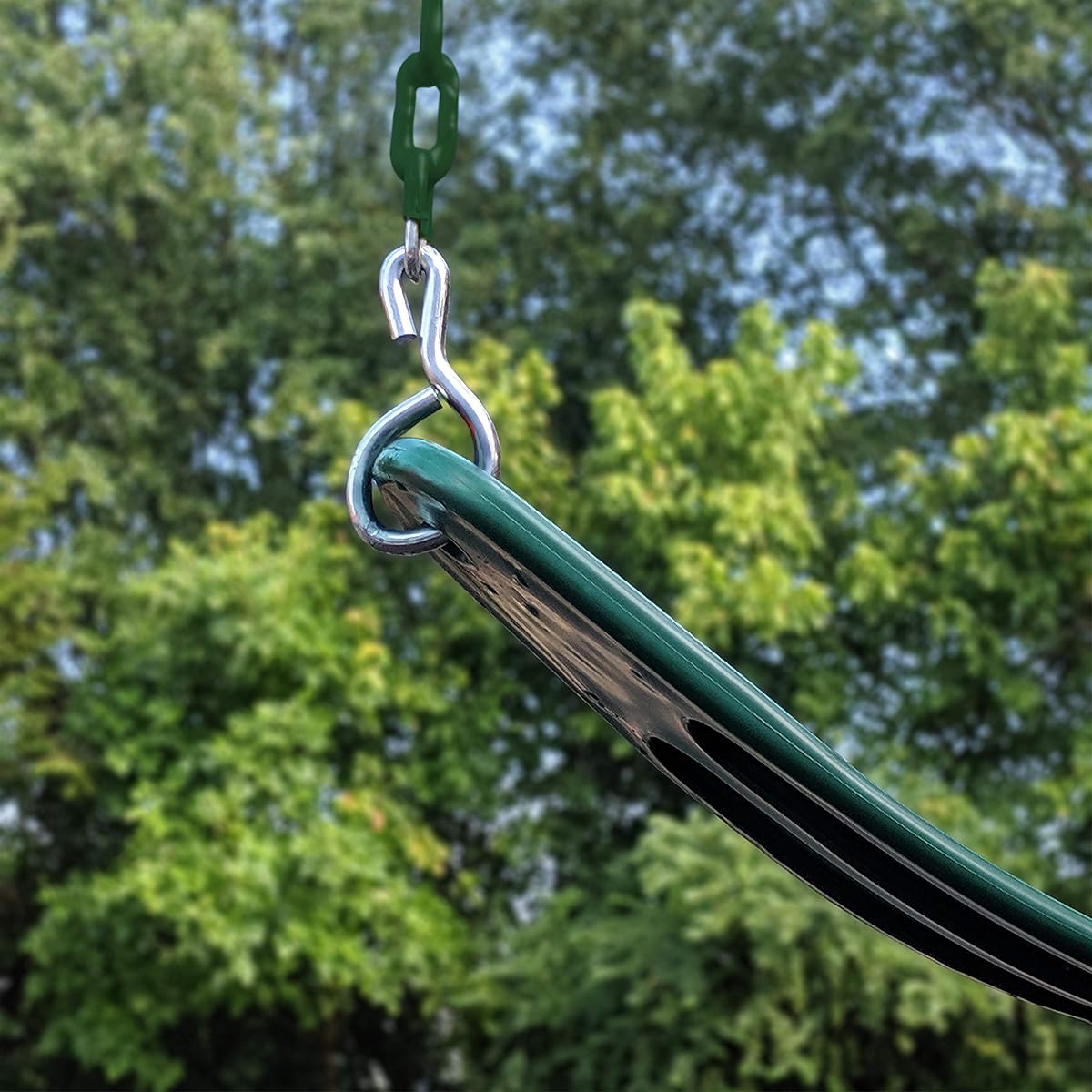 Extreme-Duty Swing Seat with Comfort Coated Chains