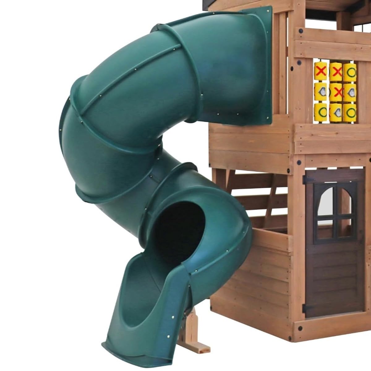 Quick Connect 5 Foot Turbo Tube Slide Plastic Enclosed