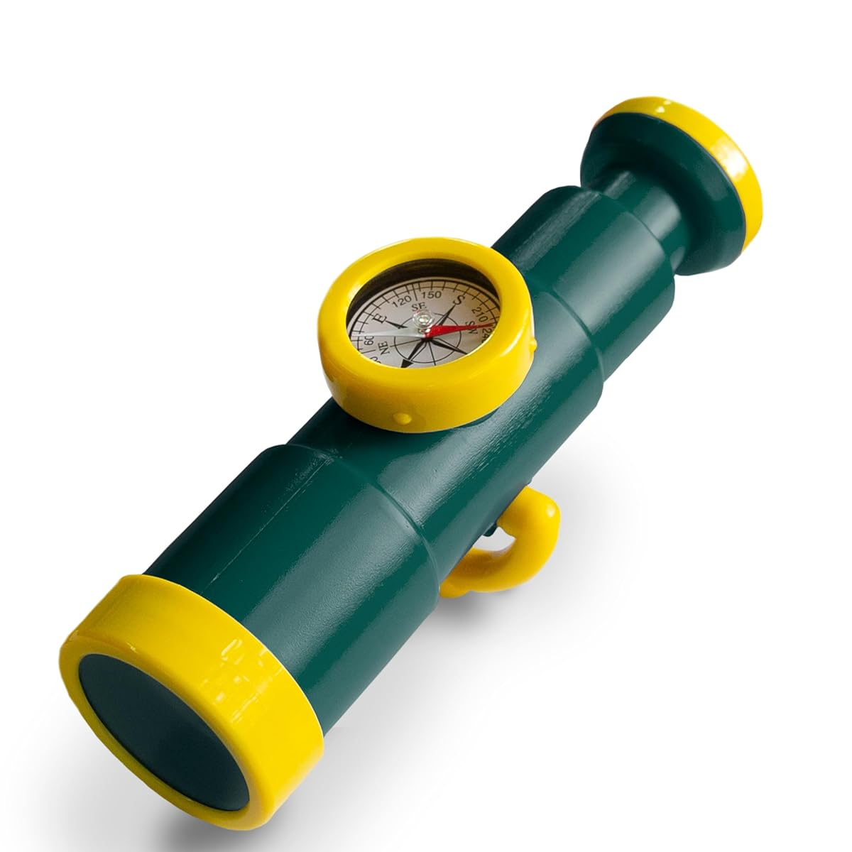 Non-Magnifying Telescope with Compass Swing Set Attachment