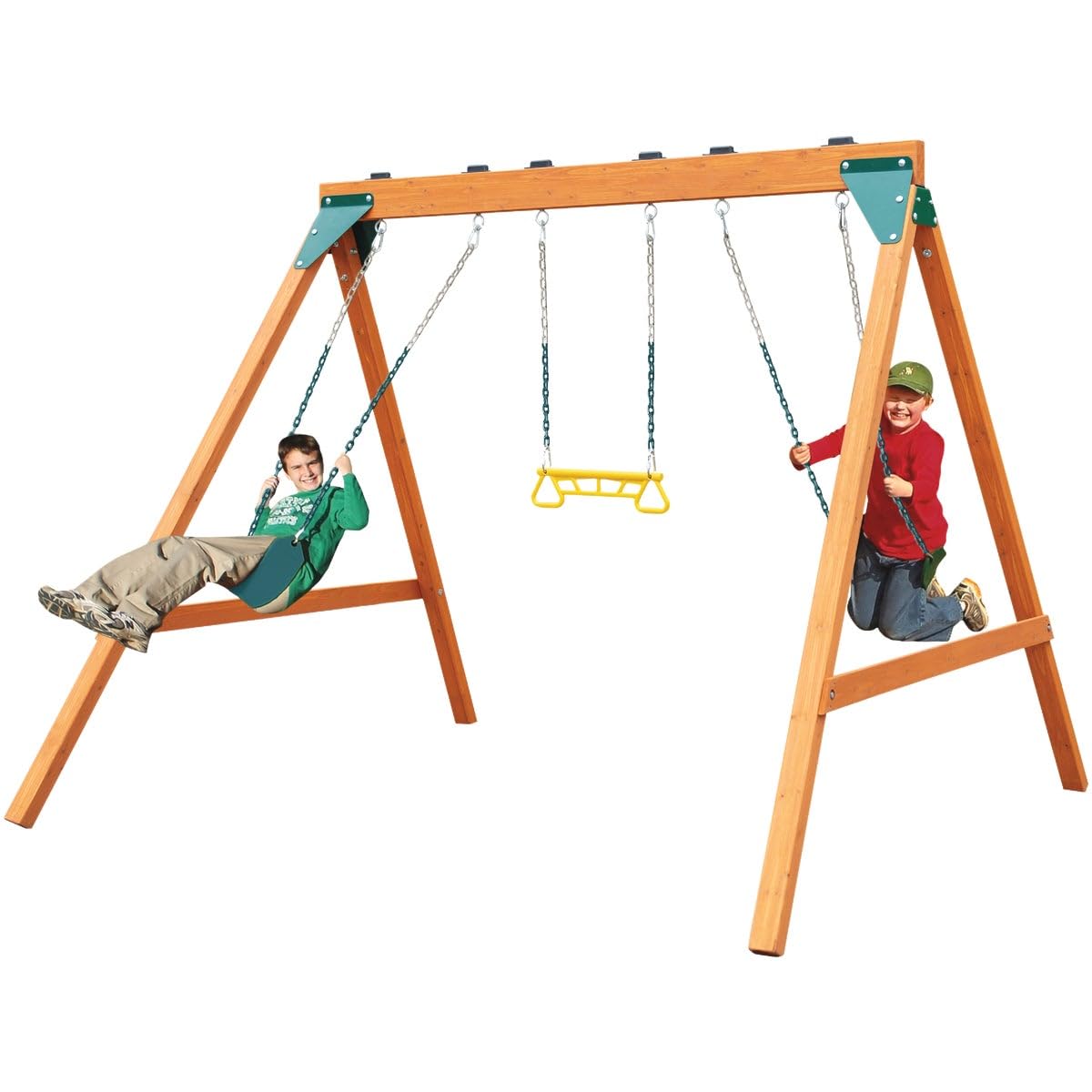 Ranger Wooden Swing Set with Swings