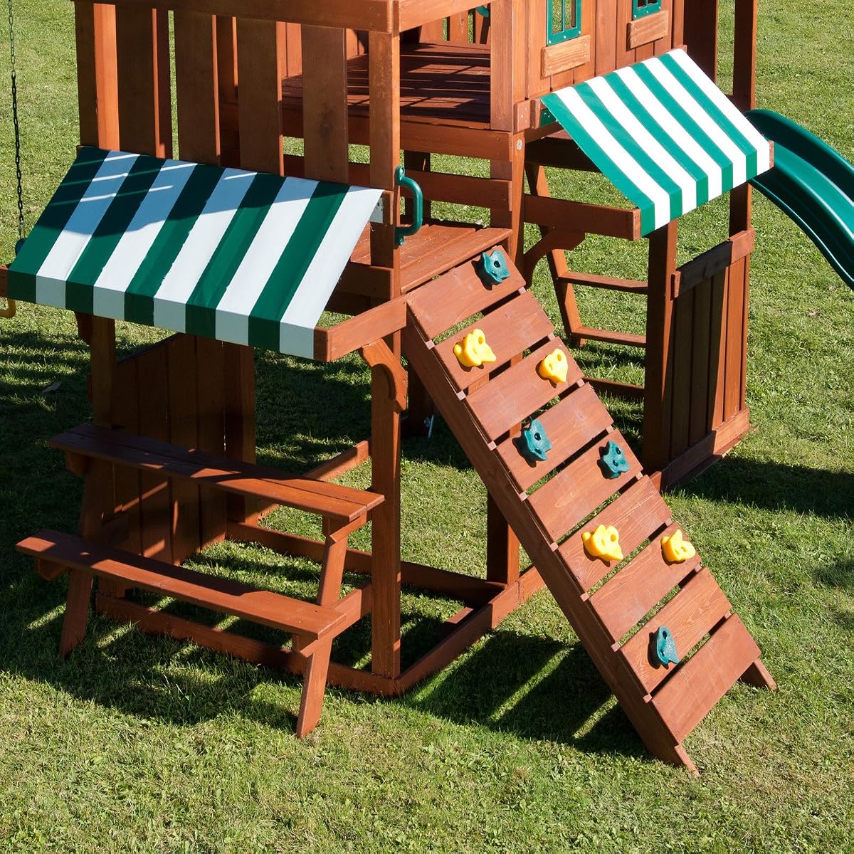 Winchester Wood Complete Play Set with Two Swings